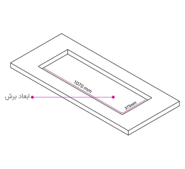 اجاق گاز رومیزی استیل کن مدل روبی (RUBY-I) — تصویر ۳