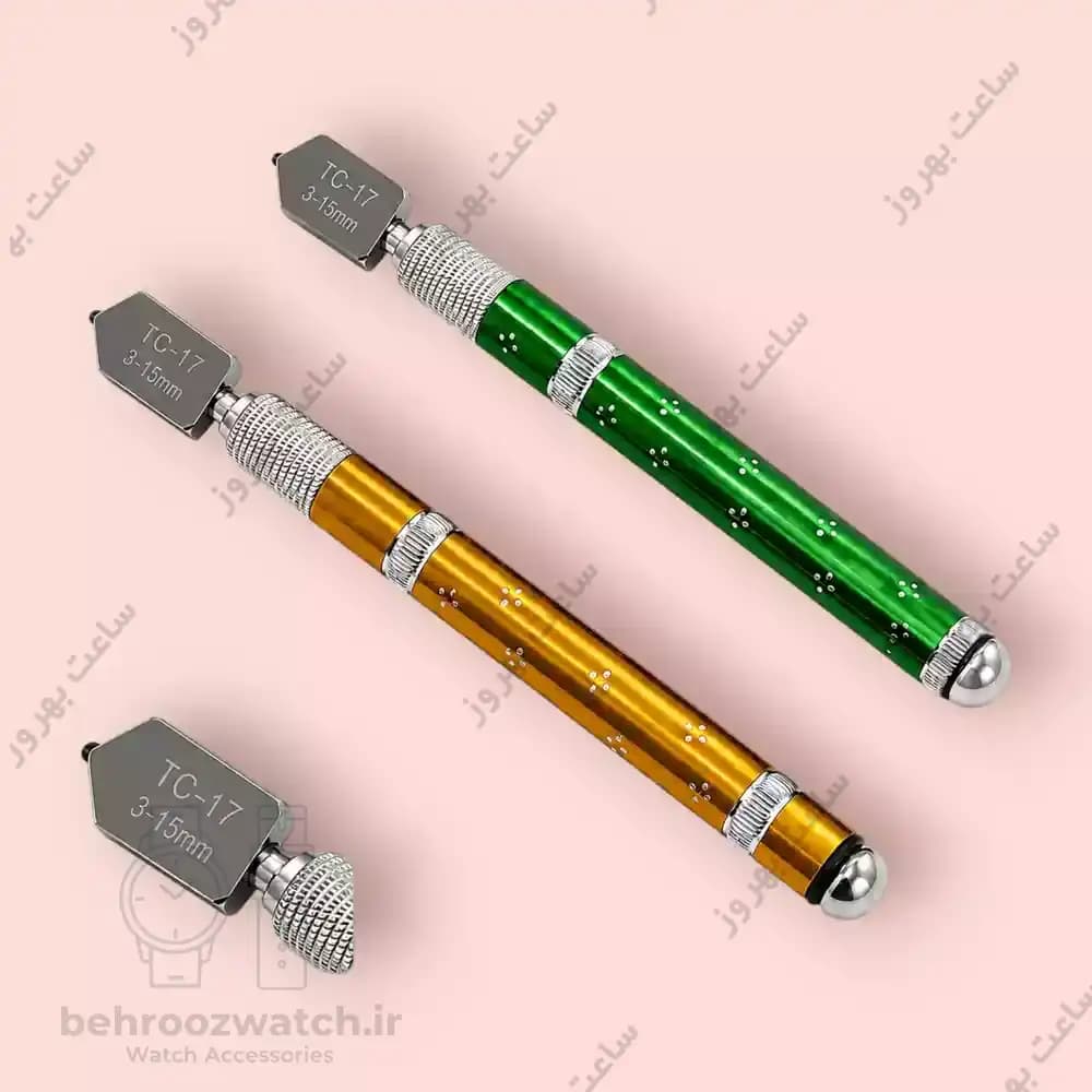 الماس شیشهبری روغنی مدل TC-17 (ضخامت ۳ تا ۱۵ میلیمتر) — تصویر ۲
