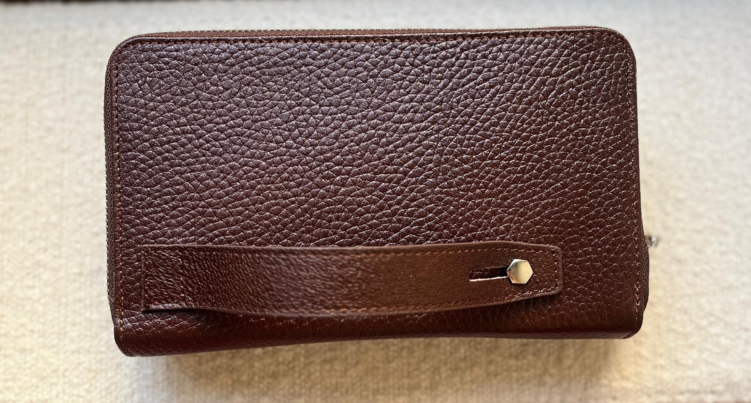 کیف دستی چرم طبیعی مهتاکLC113 — تصویر ۶