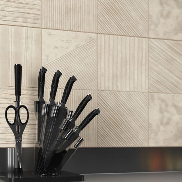 سرامیک لانکوم دکور کرم مات گلدیس کاشی 40×120
