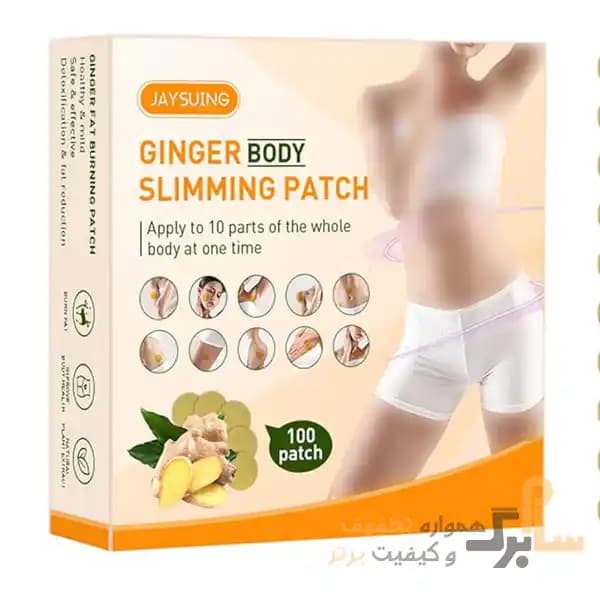 پچ لاغری مدل زنجبیل برند جیسونگ Jaysuing | چسب لاغری