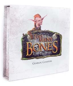 Too Many Bones: Gearloc Coasters