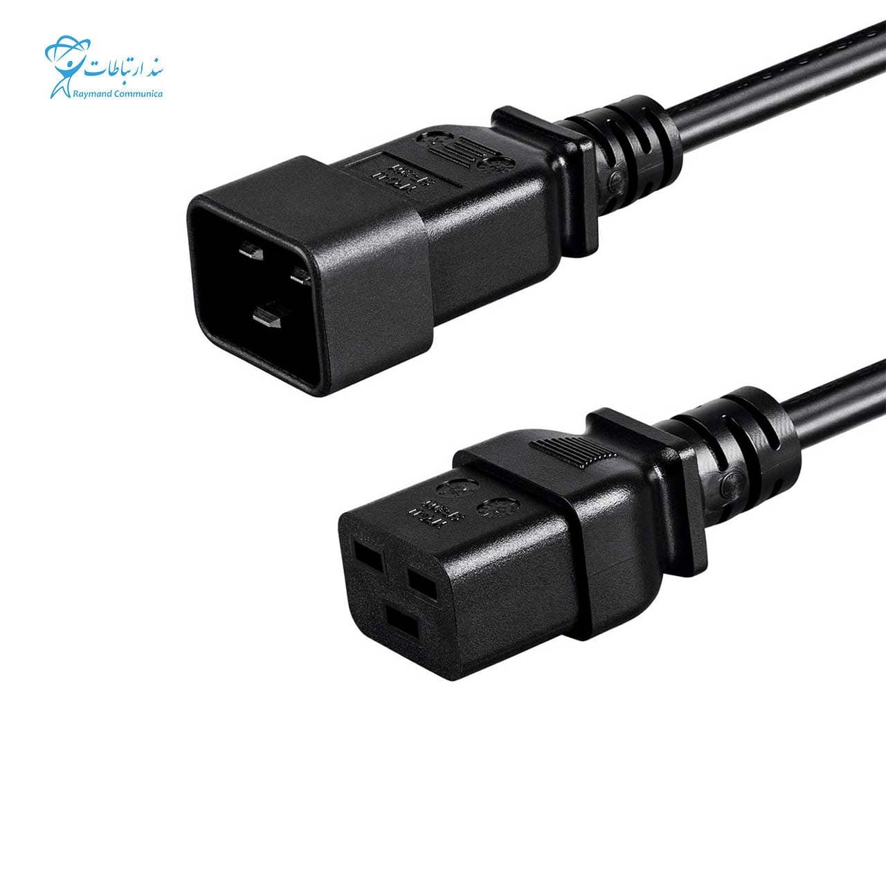 کابل برق سه پین یو پی اس UPS C19 طول 1.5 متر — تصویر ۴