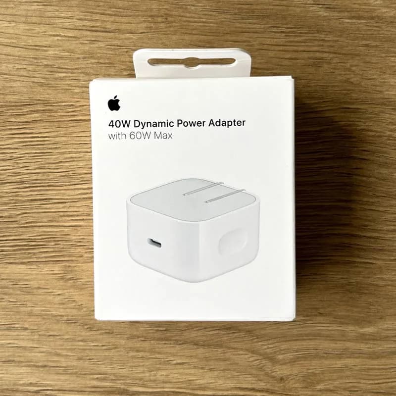شارژر داینامیک ۴۰ وات اپل (آمریکا-اپل استوری) | 40W Dynamic Power Adapter with 60W Max — تصویر ۳
