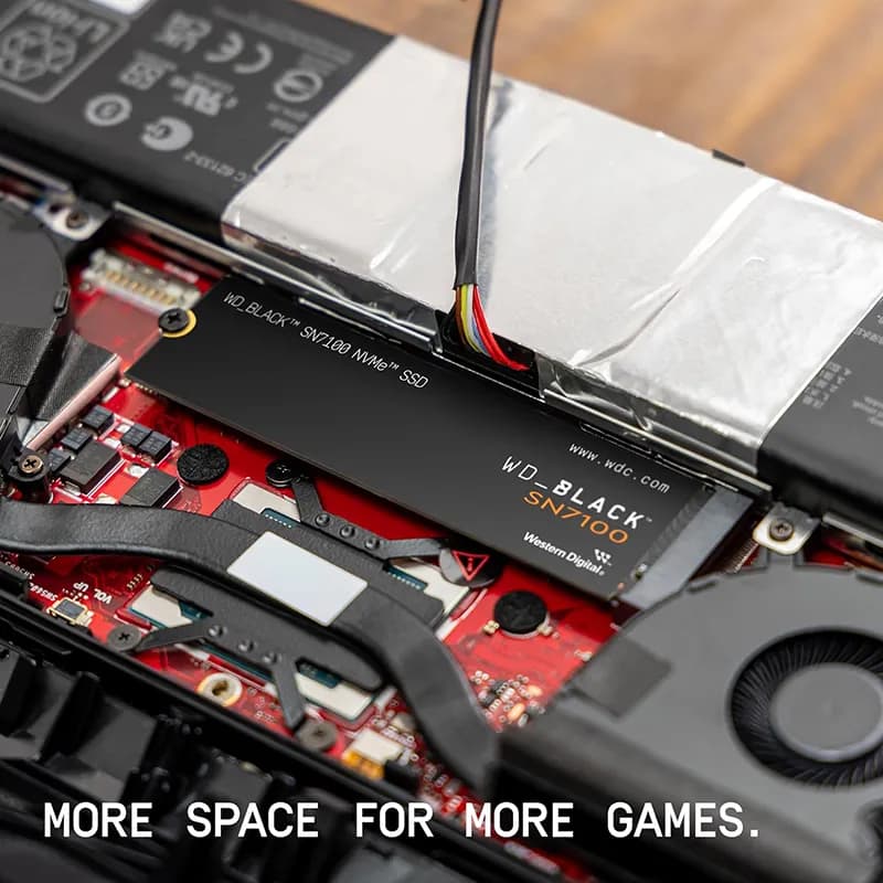 اس اس دی اینترنال وسترن دیجیتال 2 ترابایت Western Digital SN7100 M.2 NVMe — تصویر ۳