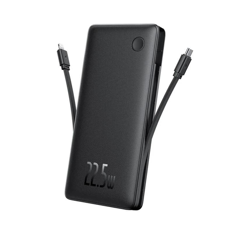 پاور بانک باسئوس 10000mAh فست شارژ 22.5 وات Baseus Airpow Lite Dual-Cable