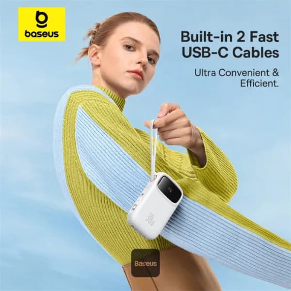 پاور بانک باسئوس 20000mAh فست شارژ 30 وات Baseus QPow2 — تصویر ۶