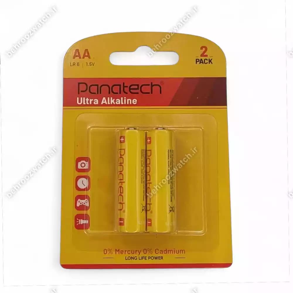باتری قلمی آلکالاین پاناتک – Panatech AA Ultra Alkaline