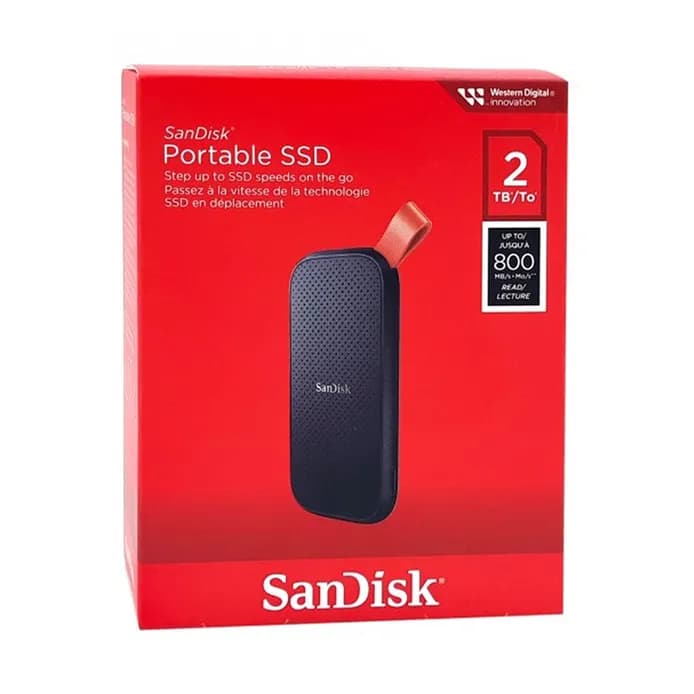 اس اس دی اکسترنال سن دیسک 2 ترابایت SanDisk Portable E30 — تصویر ۹