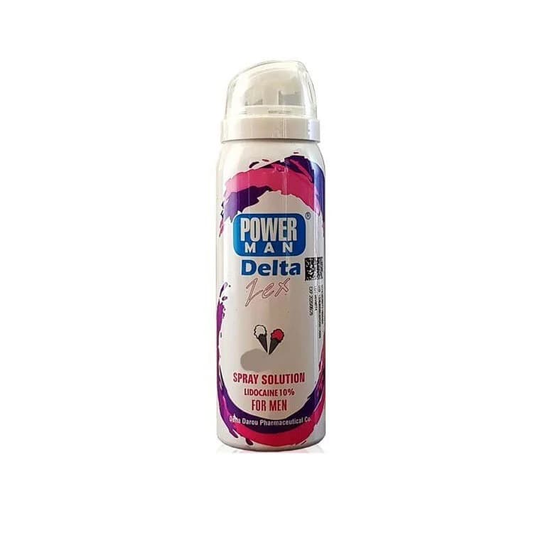 اسپری تاخیری دلتا پاورمن رایحه وانیل 65ml