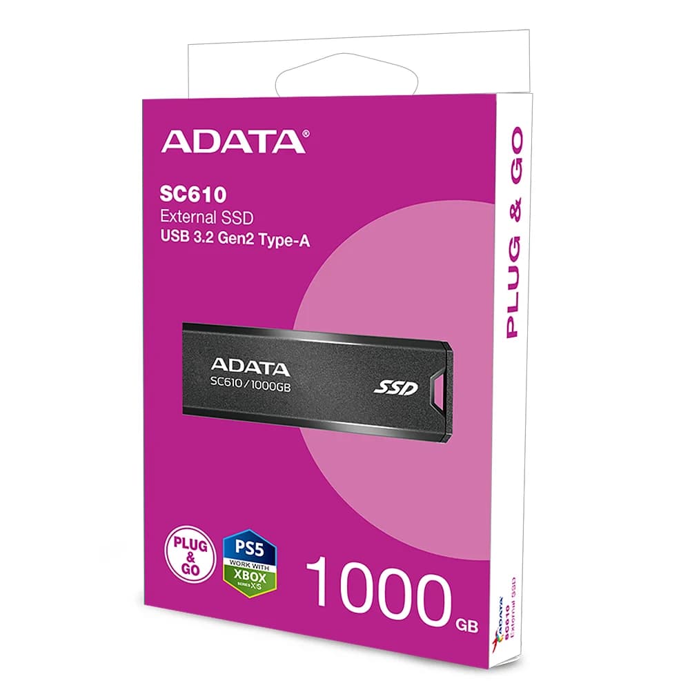 اس اس دی اکسترنال ای دیتا 1 ترابایت ADATA SC610 — تصویر ۷