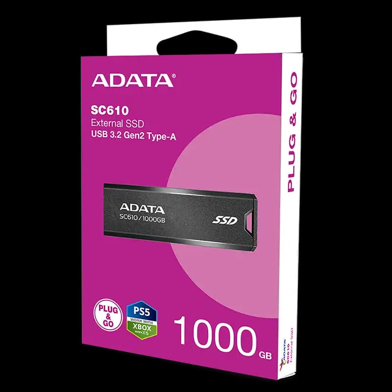 اس اس دی اکسترنال ای دیتا 1 ترابایت ADATA SC610 — تصویر ۱۰