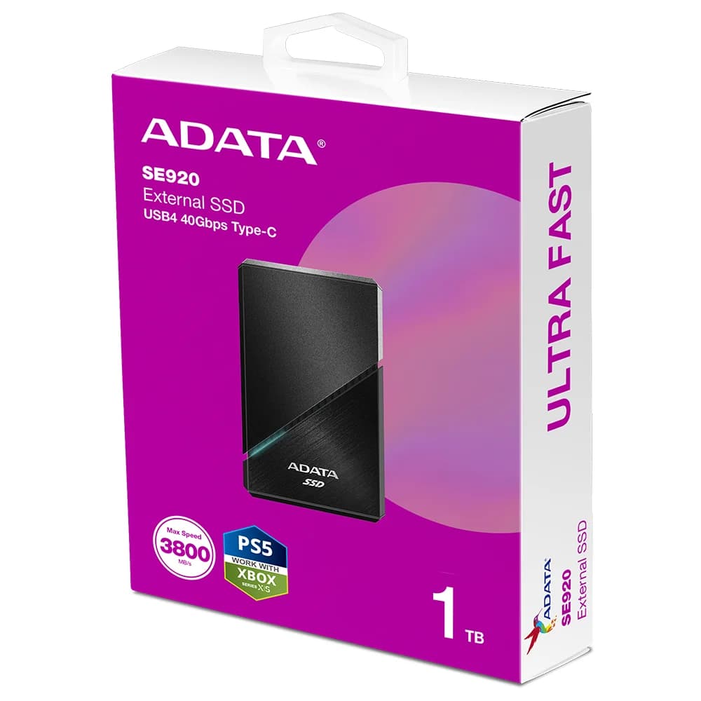 اس اس دی اکسترنال ای دیتا 1 ترابایت ADATA SE920 — تصویر ۸