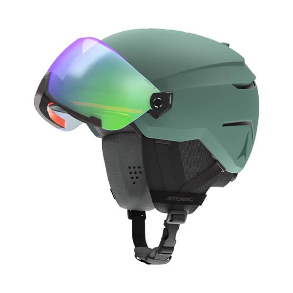 کلاه ایمنی و هلمت اتمیک Savor Visor Stereo – سبز — تصویر ۴