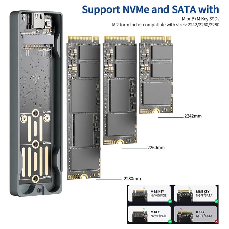باکس هارد اس اس دی M.2 هایک سمی مدل HIKSEMI MD202 M.2 NVMe — تصویر ۳