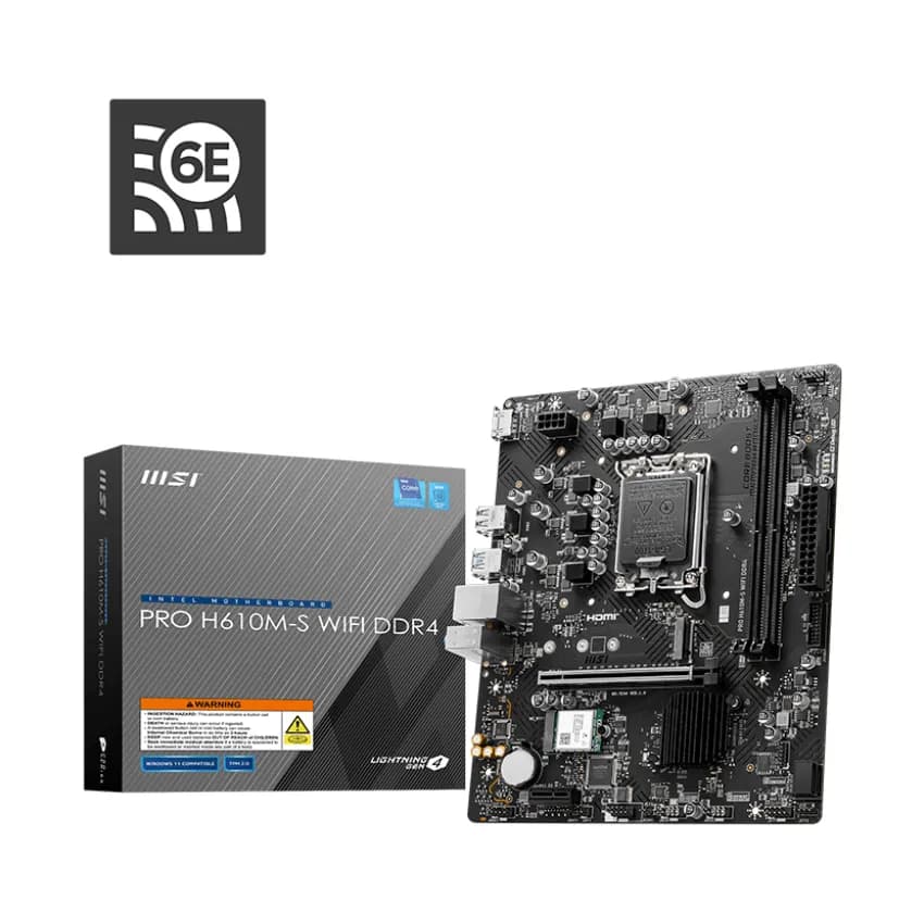 مادربرد ام اس آی مدل MSI H610M-S WiFi DDR4 — تصویر ۲