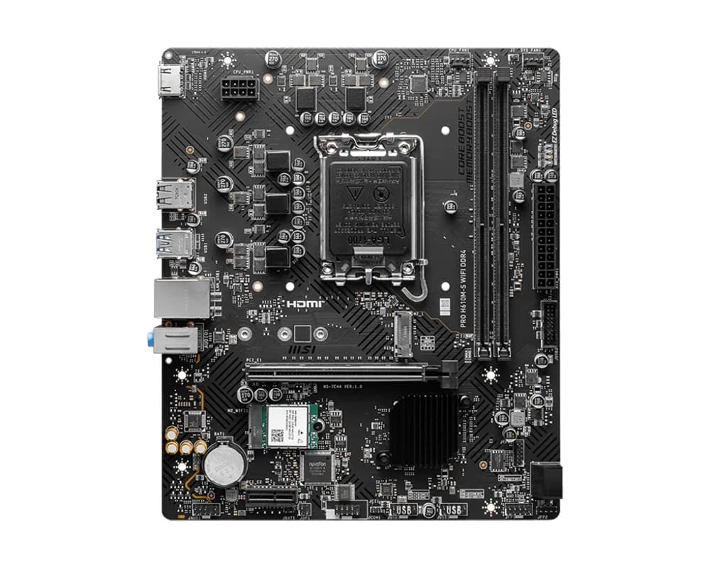 مادربرد ام اس آی مدل MSI H610M-S WiFi DDR4 — تصویر ۳