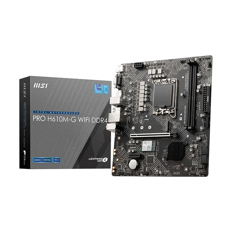 مادربرد ام اس آی مدل MSI H610M-S WiFi DDR4 — تصویر ۷
