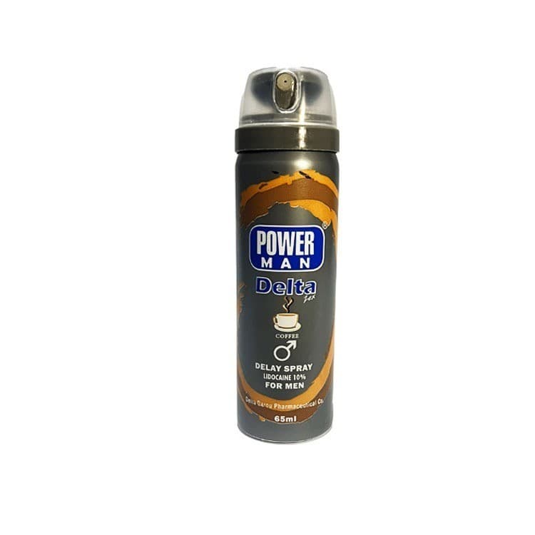 اسپری تاخیری دلتا پاورمن رایحه قهوه 65ml — تصویر ۲