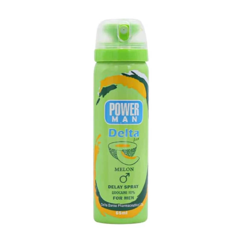 اسپری تاخیری دلتا پاورمن رایحه طالبی 65ml