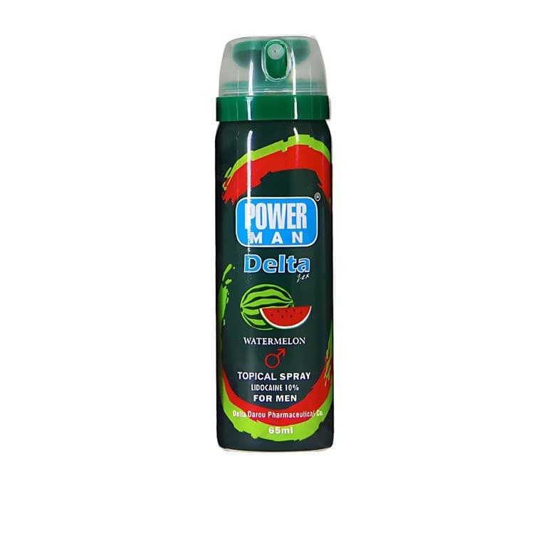 اسپری تاخیری دلتا پاورمن رایحه هندوانه 65ml — تصویر ۲