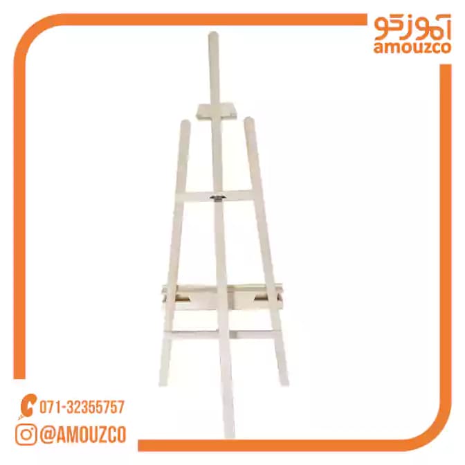 سه پایه چوبی نقاشی ره اورد مدل WA-04 — تصویر ۲