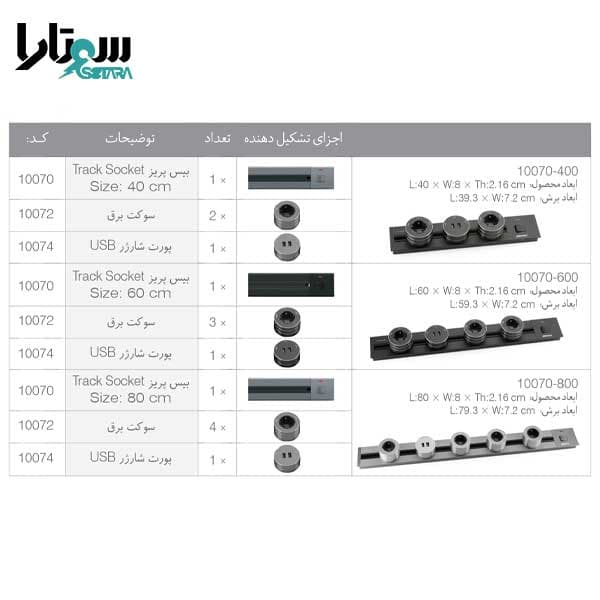 پریز توکار 600-10070 — تصویر ۲