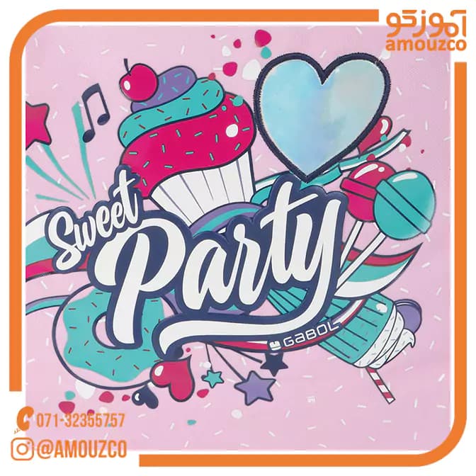 کوله پشتی Party سایز 31×41×15 گابل (2025) — تصویر ۷