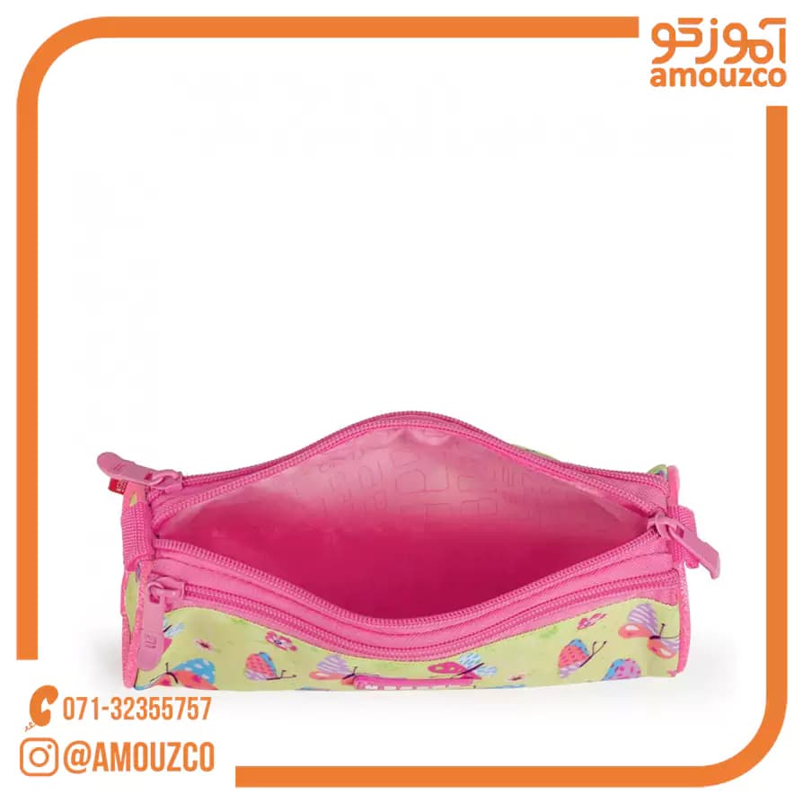 جامدادی سه زیپ Bouquet سایز 22×7×7 گابل (2025) — تصویر ۲