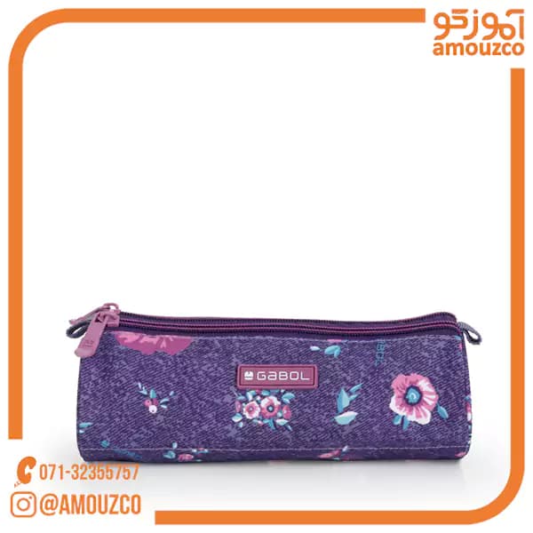 جامدادی سه زیپ Lily سایز 22×7×7 گابل (2025)