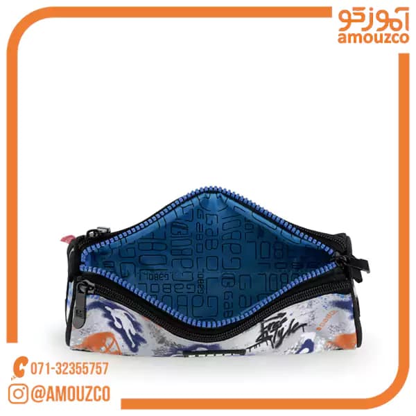 جامدادی سه زیپ Freedom سایز 22×7×7 گابل (2025) — تصویر ۲