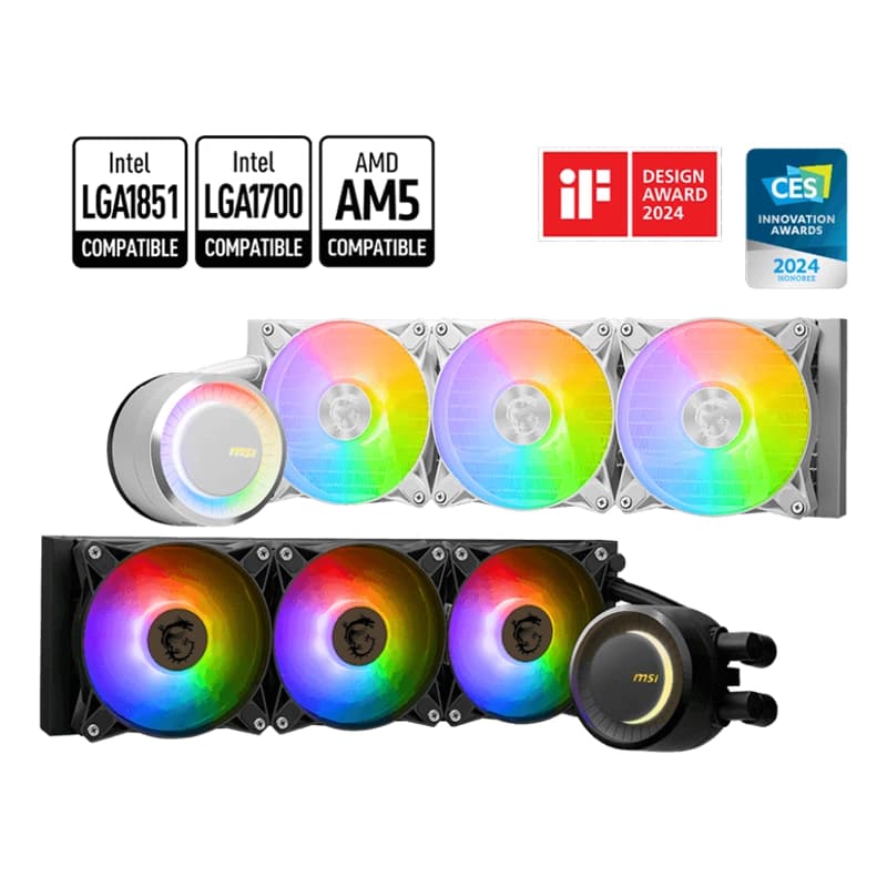 سیستم خنک کننده مایع ام اس آی مدل MSI MAG CORELIQUID E360 — تصویر ۵