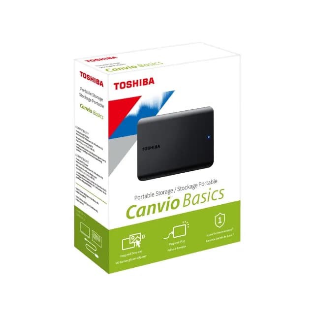 هارد اکسترنال توشیبا 2 ترابایت Toshiba Canvio Basics — تصویر ۶