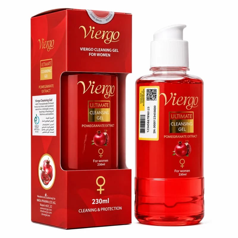 ژل بهداشتی بانوان ویرگو مدل انار 230ml