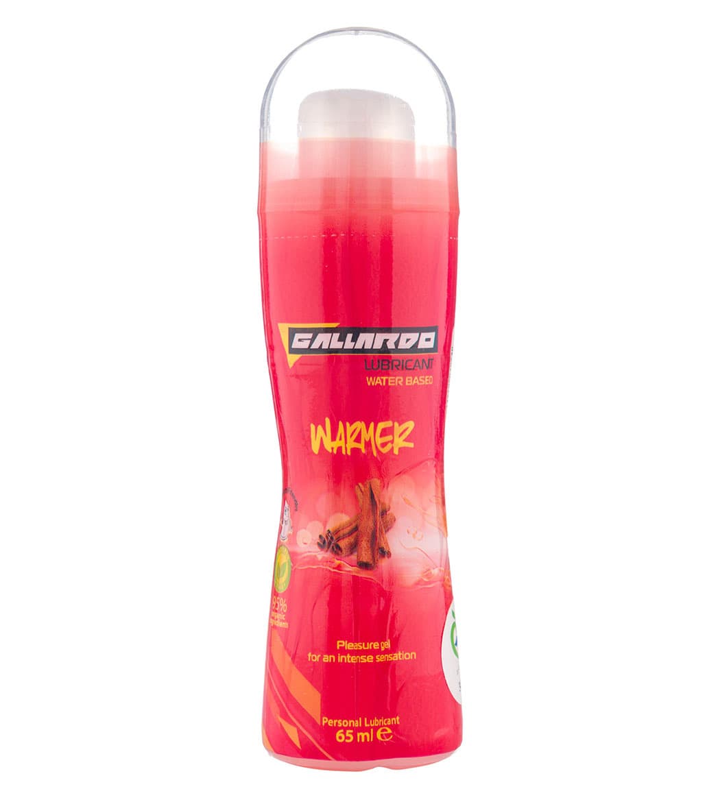 ژل لوبریکانت گرم کننده دارچین گالاردو مدل warmer حجم 65ml