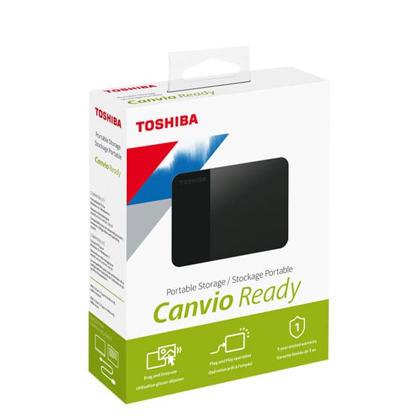 هارد اکسترنال توشیبا 1 ترابایت Toshiba Canvio Ready — تصویر ۵