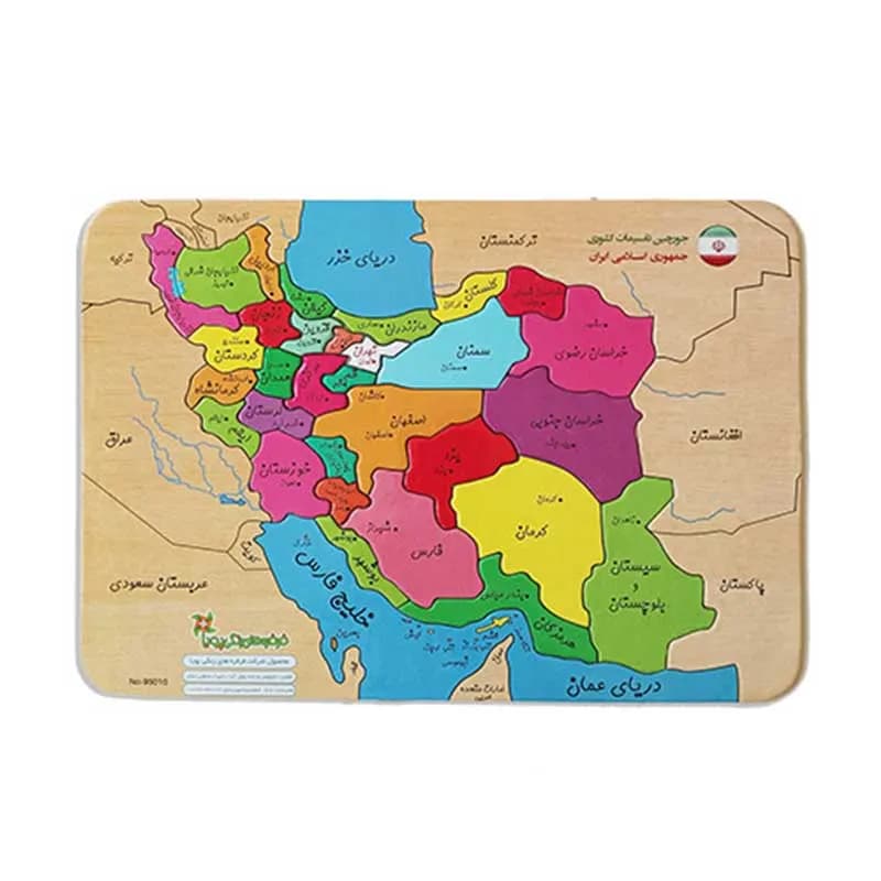 بازی جورچین مدل نقشه ایران
