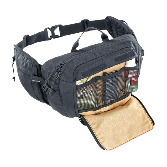 کوله کمری 3 لیتری EVOC Hip Pack – مشکی — تصویر ۲