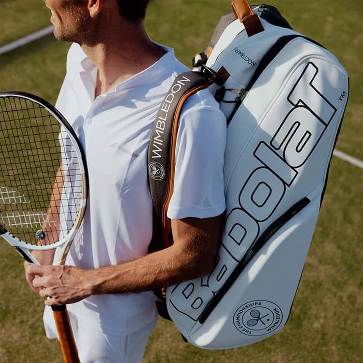 ساک تنیس بابولات مدل Pure Wimbledon 2023 (6 راکته) — تصویر ۵