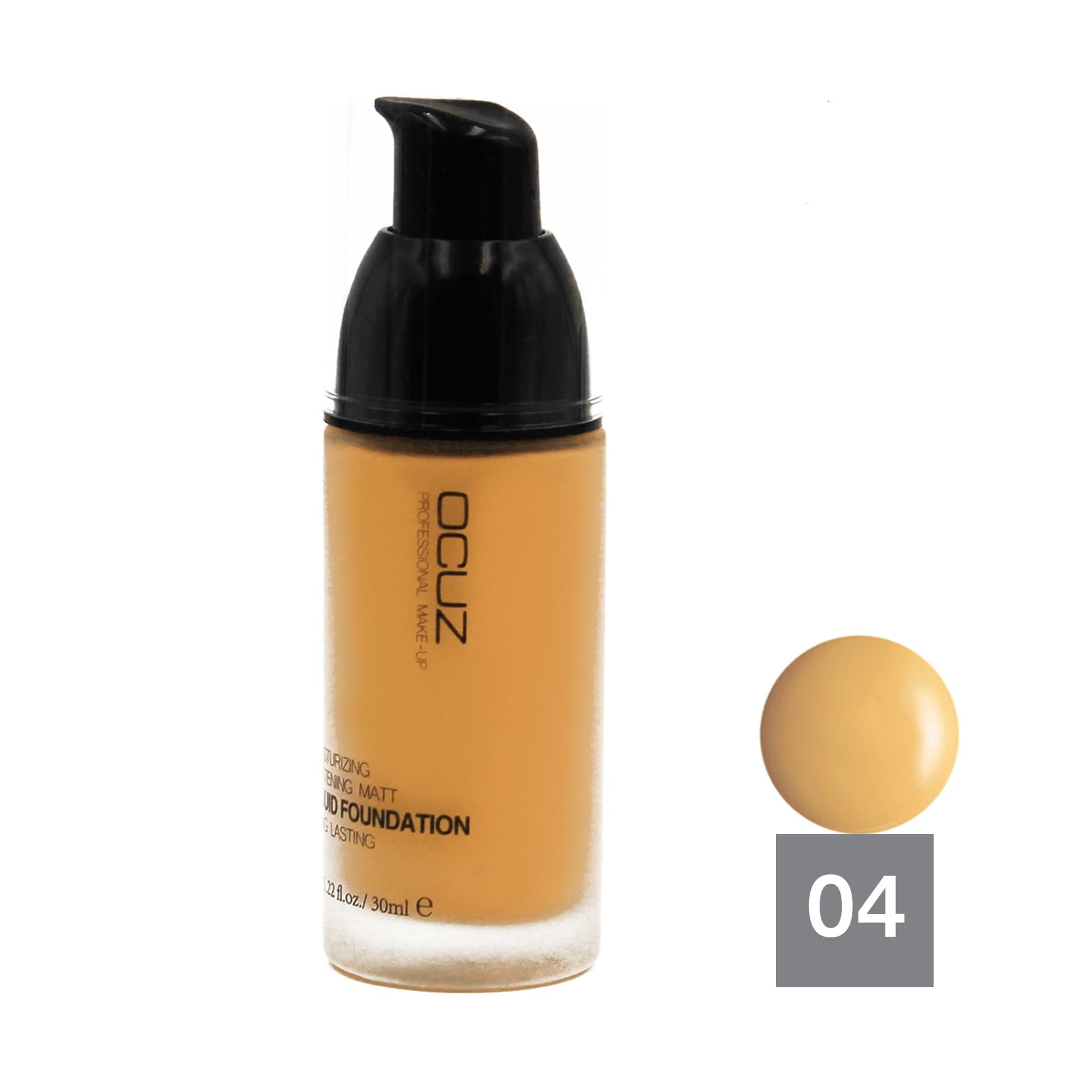 کرم پودر اوکاز شماره 04 ocuz (vio) liquid foundation number04
