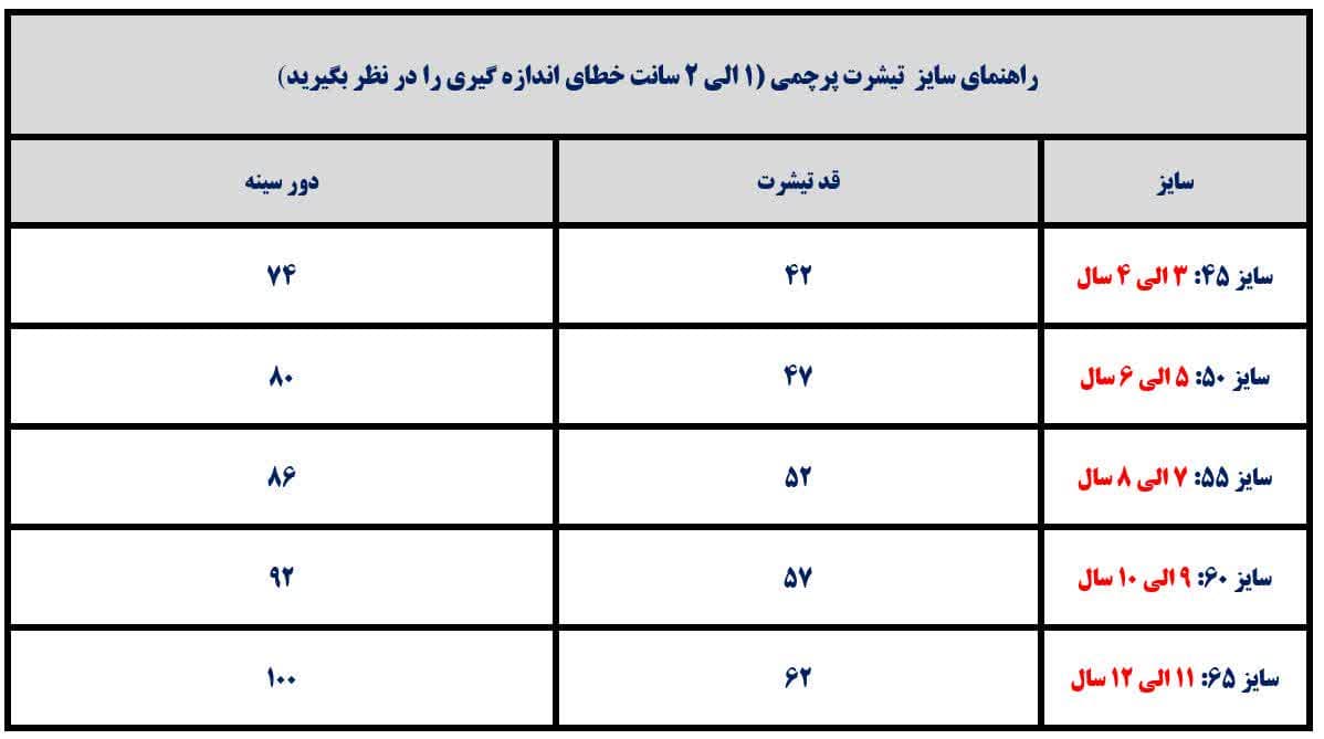 تیشرت پسرانه پرچمی جدید | گروه رنگ 2 — تصویر ۶