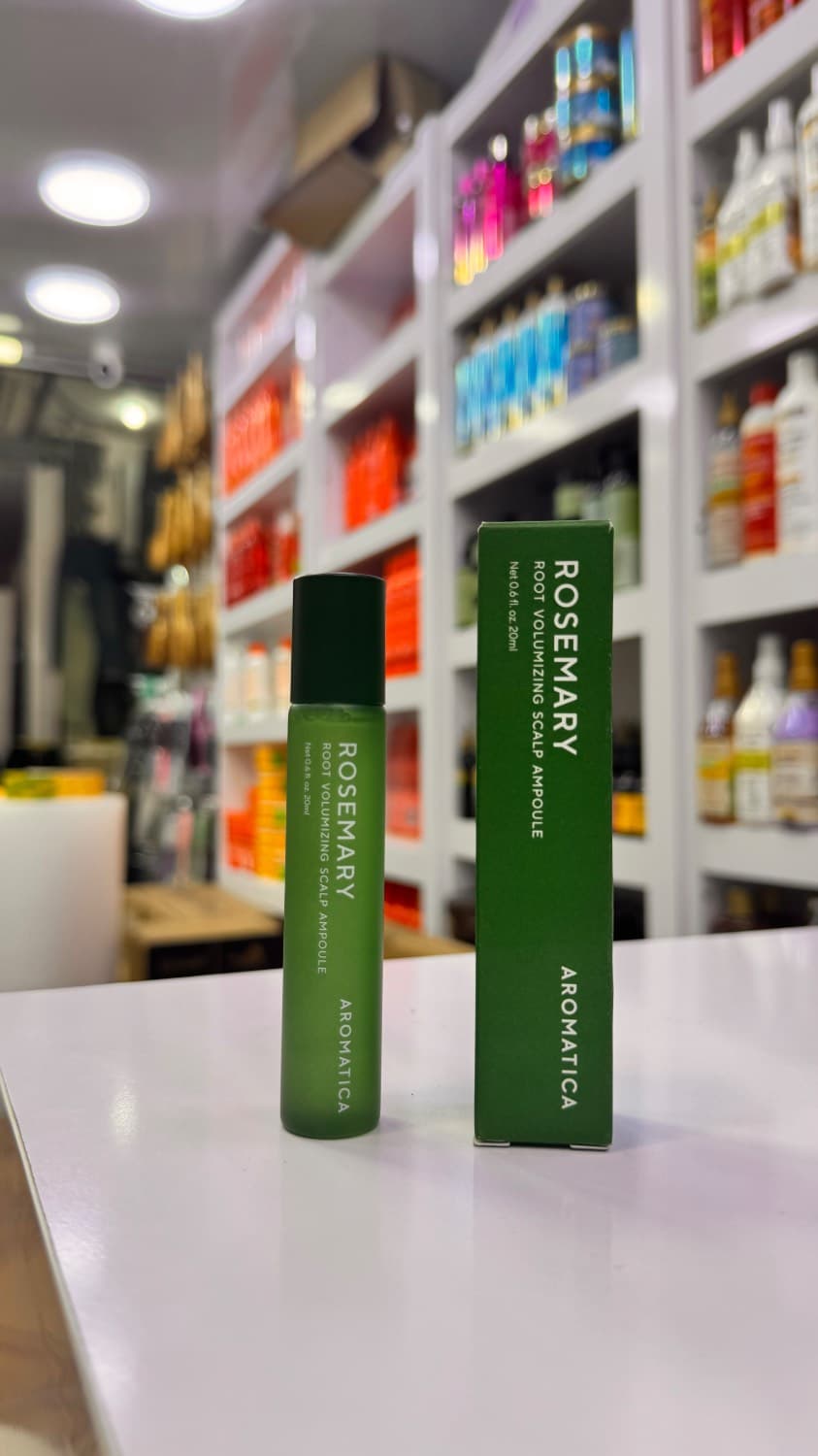 آمپول تقویت‌کننده و حجم‌دهنده ریشه رزماری آروماتیکا AROMATICA — تصویر ۳