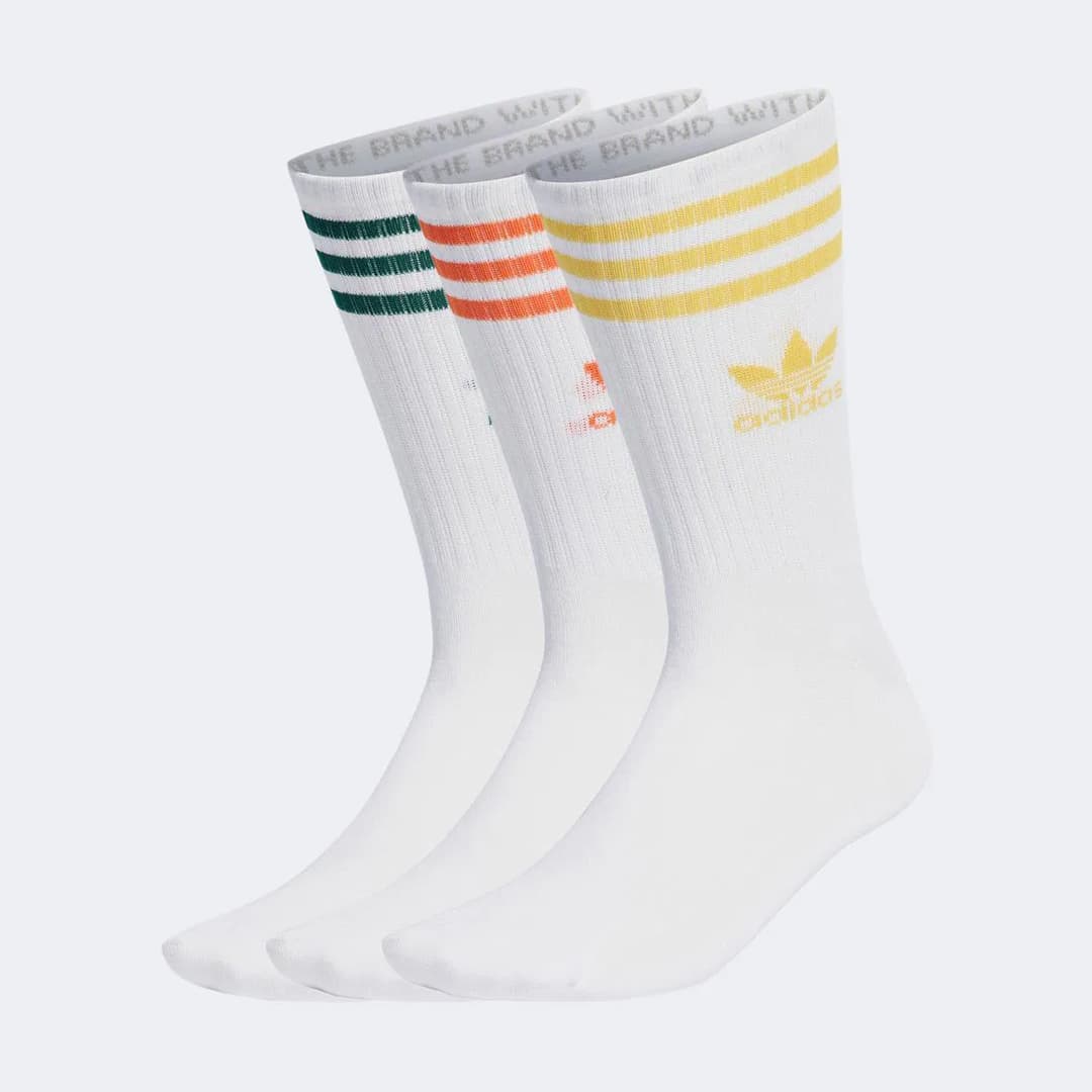 جوراب آدیداس Crew Sock 3Str سه تایی – سفید