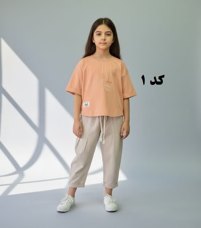 تیشرت شلوارک دخترانه فیل