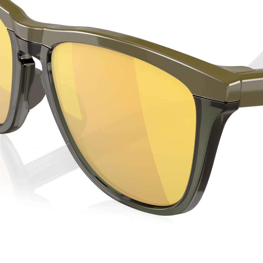عینک آفتابی اوکلی Frogskins Range – لنز Prizm 24K Polarized فریم Dark Brush Olive INK — تصویر ۵