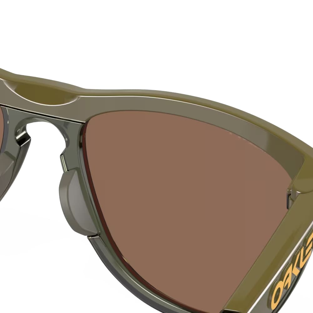 عینک آفتابی اوکلی Frogskins Range – لنز Prizm 24K Polarized فریم Dark Brush Olive INK — تصویر ۴