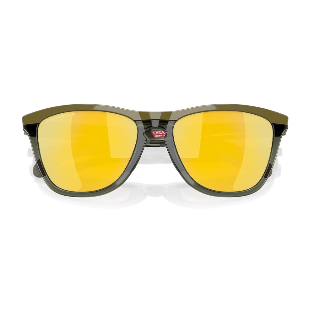 عینک آفتابی اوکلی Frogskins Range – لنز Prizm 24K Polarized فریم Dark Brush Olive INK — تصویر ۶