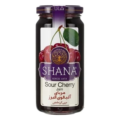 مربا شانا شیشه آلبالو 305 گرم