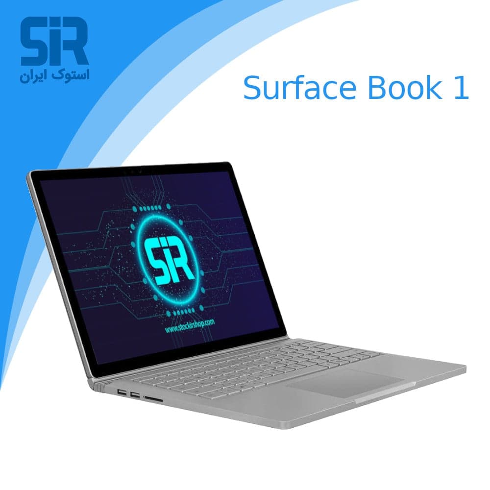 لپ تاپ استوک Microsoft surface book 1 سیپیو I7 رم 16 هارد 512 در حد نو — تصویر ۴
