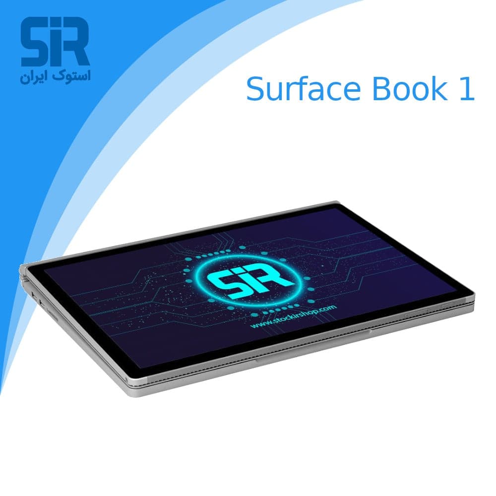 لپ تاپ استوک Microsoft surface book 1 سیپیو I7 رم 16 هارد 512 در حد نو — تصویر ۶